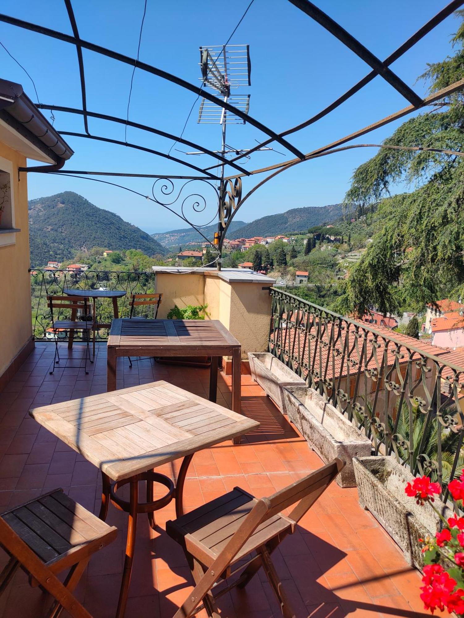 Camera Tra Le Cinque Terre, Camogli E Portofino. Vista Valle E Scorcio Mare All'Orizzonte Castiglione Chiavarese Exterior foto
